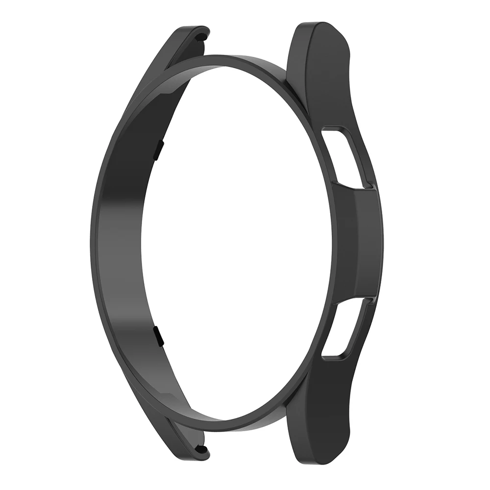 

Для Samsung Galaxy Watch FE 40 мм SM-R861 Чехол для часов Жесткий ПК Полая полукрышка - черный