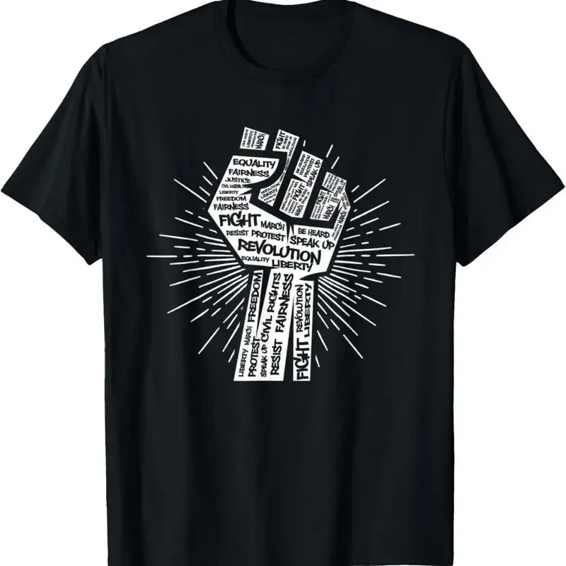 Civil Rights Movement Black Power Activist Equality For All T Shirt