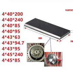 Pompe à vide en carbone dédiée, pièces de pompe à vide, palettes en carbone, largeur 4mm, 40-45mm