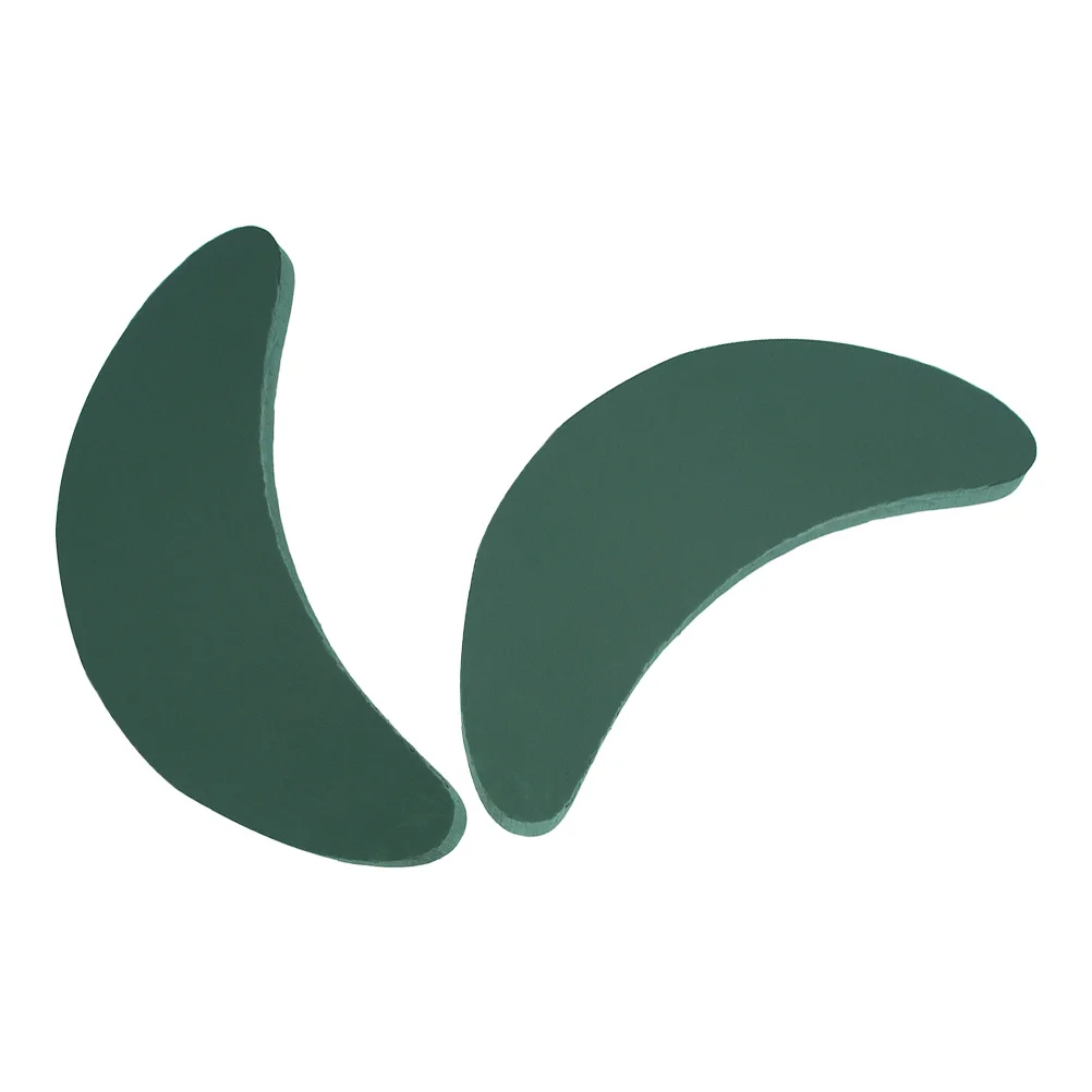 2 قطعة شكل القمر زهرة الطين امتصاص الماء قوي سهلة الاستخدام DIY بها بنفسك الزفاف زهرة قاعدة رومانسية حديقة أداة ديكور الزفاف #3