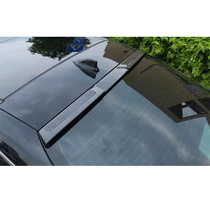 For Roof Auto Spoiler Wing Toyota Avalon ABS Plastic CAR Window Black Tail FIN Rear Lip Decoration Accessories 2019-2023 Year