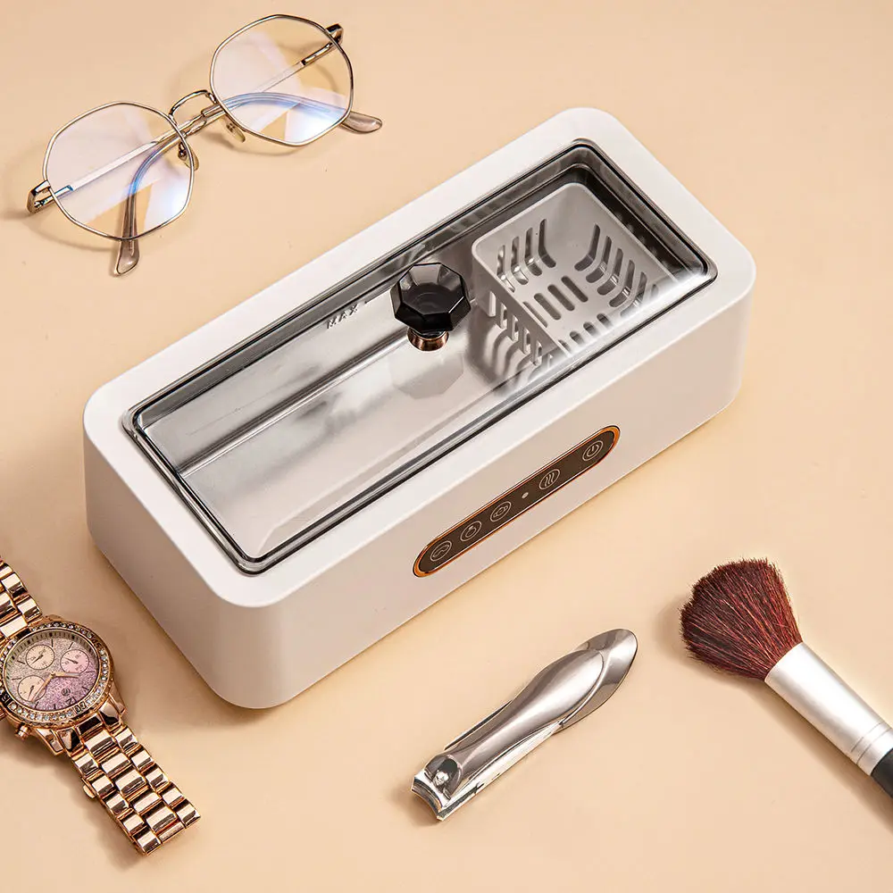 

New 45KHZ automatic ultrasonic ring cleaning multiple digital display modes glasses key comb coin jewelry cleaner