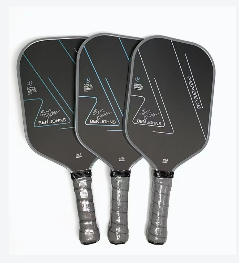 

In Stock Shipping Perseus Ben Johns Gray 16mm Thickness Thermoforming Graphite T700 Carbon Fiber Pickleball Paddles