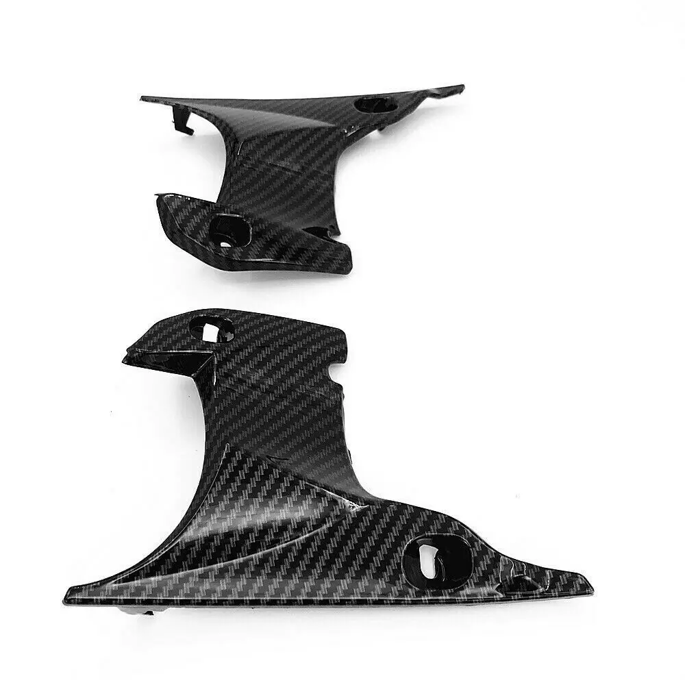 Carbon Fiber Motorcycle Part New Front Handle Bar Air Tube Ram Dash Cover Fairing Fit For Yamaha YZF R1 YZF-R1 YZFR1 2007 2008