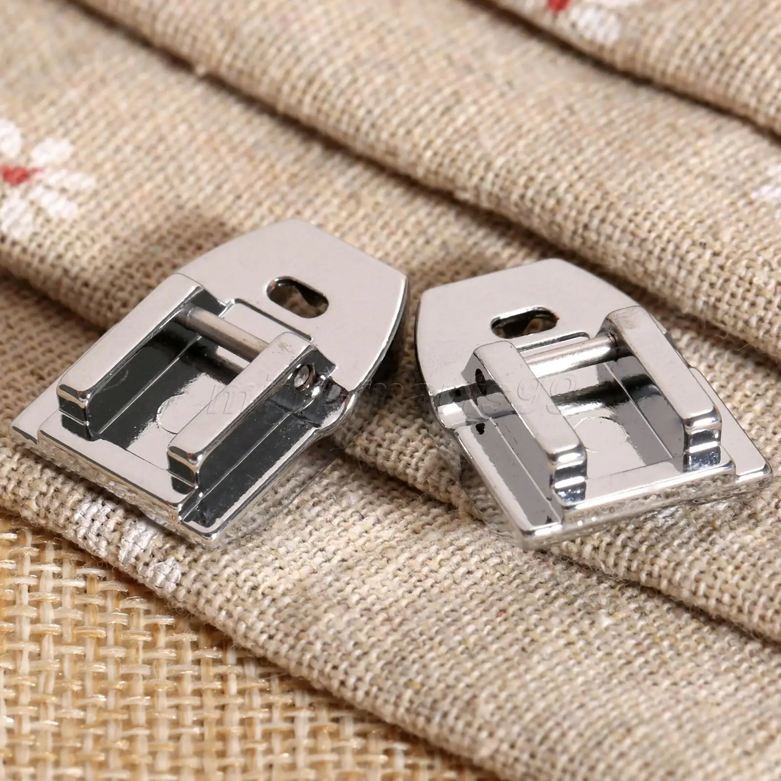 

1Pc Home Sewing Machine Parts Sewing Accessory Presser Foot Invisible Concealed Snap On Zipper Zip Foot For Sewing Machine