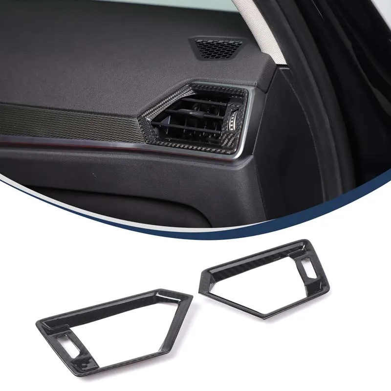 

For BMW 3 Series G20 G28 2020-2023 Carbon Fiber Side Air Conditioning Vent Outlet Cover Trim Auto Accessories
