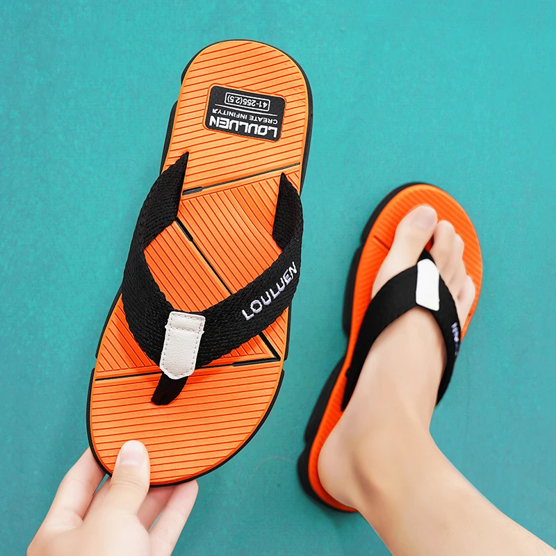 

Flip-Flops for Men, Summer Outdoor Wear, Non-Slip, Large Size, Sports Flip-Flops, Outdoor Casual Beach Sandals