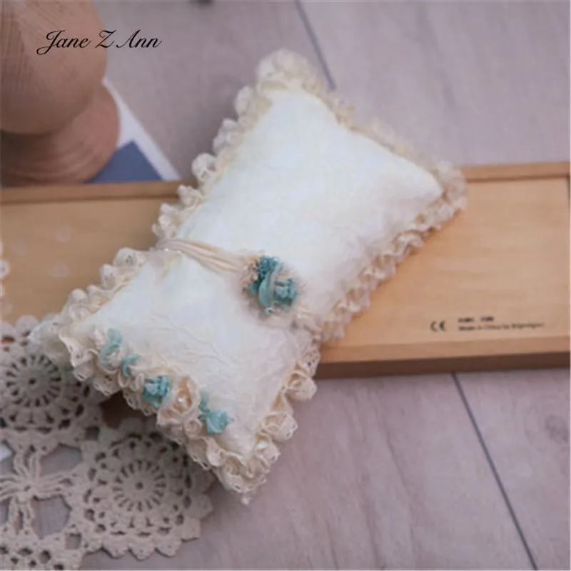 Newborn Photography Headwear Pillow Set Lace Girl Baby Props Baby Photo Studio Photo shooting items