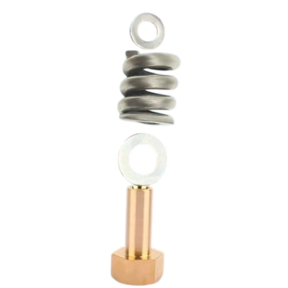 Replacement Spring Nut Assembly for Pentair CCP420 DE 80 DE FullFlo XF Pool Filters 4 Part Stainless Steel Brass Kit