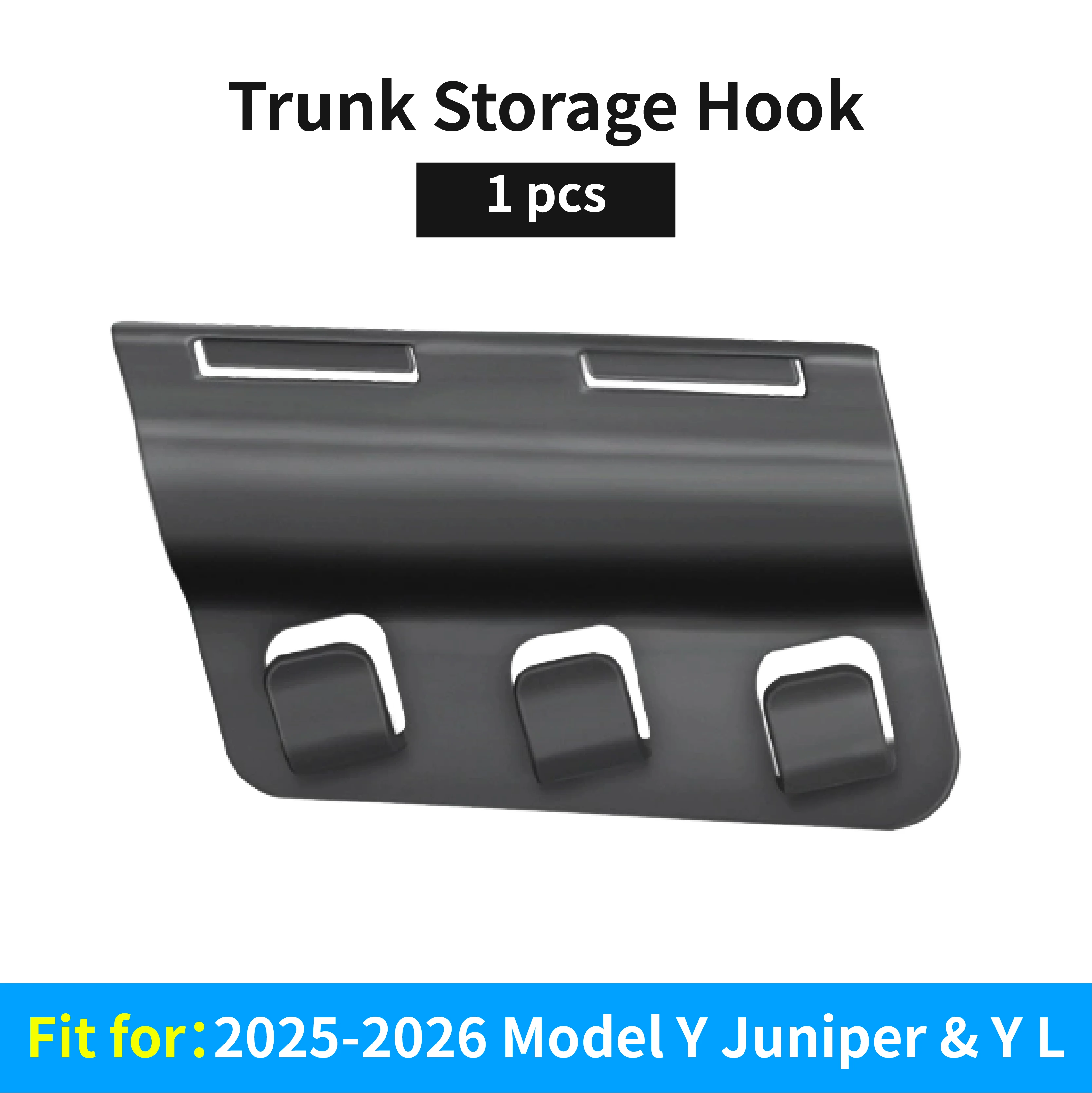 Tesla Model 3/Y Glove Box Car Hooks, ABS Storage Holder