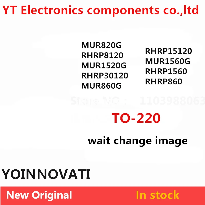10 Stuks Nieuwe Originele MUR860G MUR1560G RHRP1560 RHRP8120 RHRP30120 MUR820G MUR1520G RHRP3060 RHRP860 RHRP15120