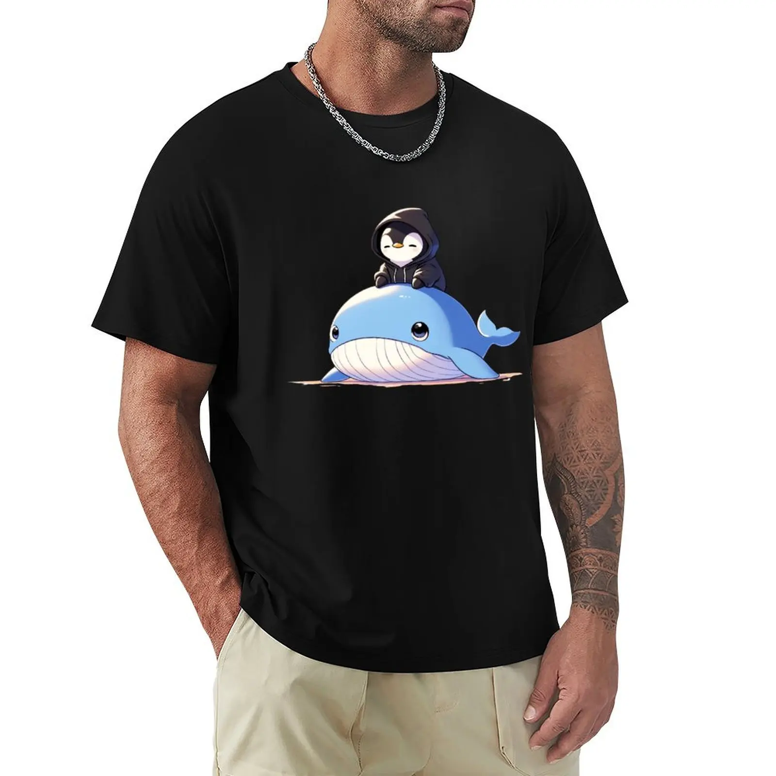 Linux + Docker T-Shirt Independence Day Short Sleeve T-Shirt