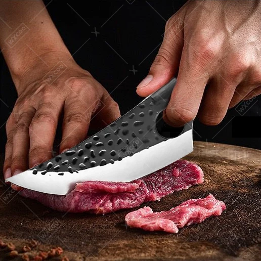 Cooking Chef Knives Stainless Steel Fruit Paring Utility Knife Handmade Forged Butcher Cleaver Kitchen Knife for Household