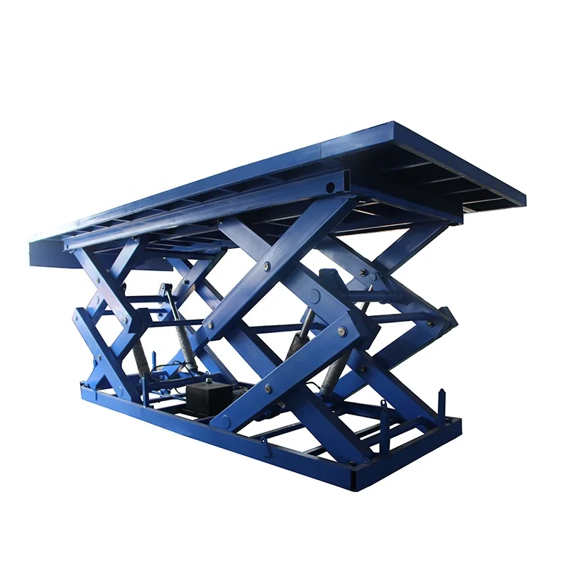 

Настраиваемый подъемный стол с максимальной грузоподъемностью от 500 кг до 8000 кг, высота подъема 1-5 м, с различными опциями, например, защитными ограждениями