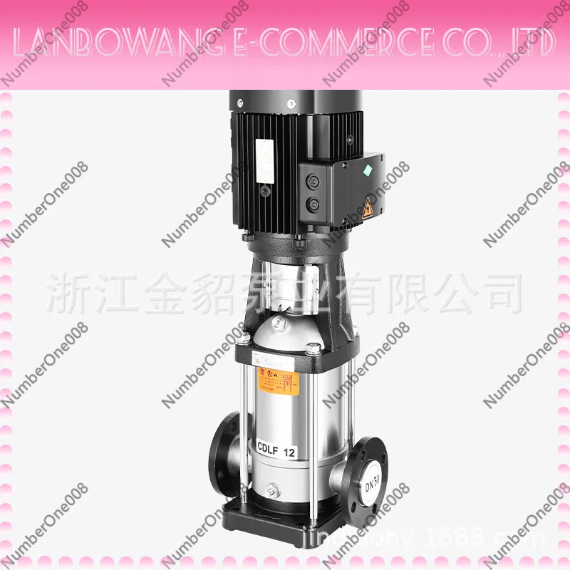 CDLF304 Stainless Steel Light Multistage Centrifugal Pump, High Pressure High Head Flow Pump for Water Supply System