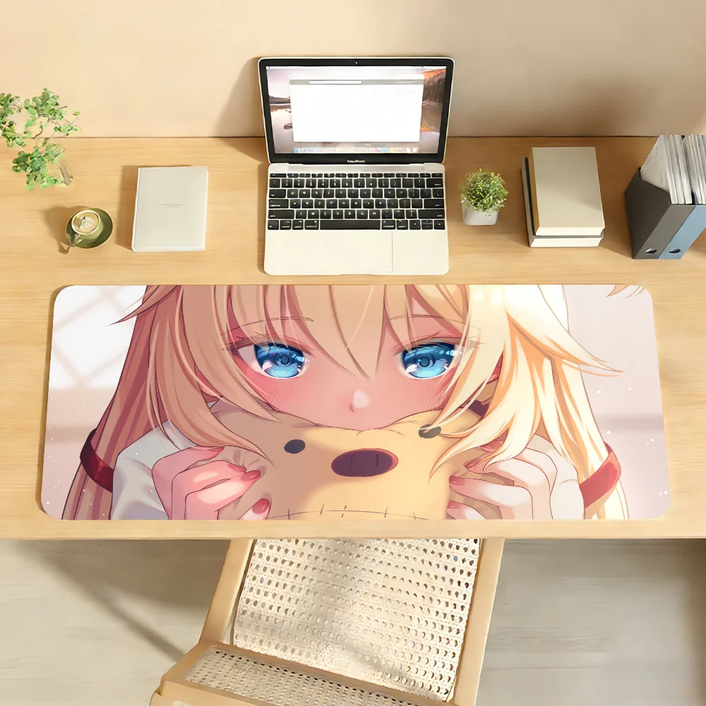 V-Akai Haato Mouse Pad Computer Laptop Rubber Non-slip Mouse Mat Mousepad Gamers Decoracion Desk Mat