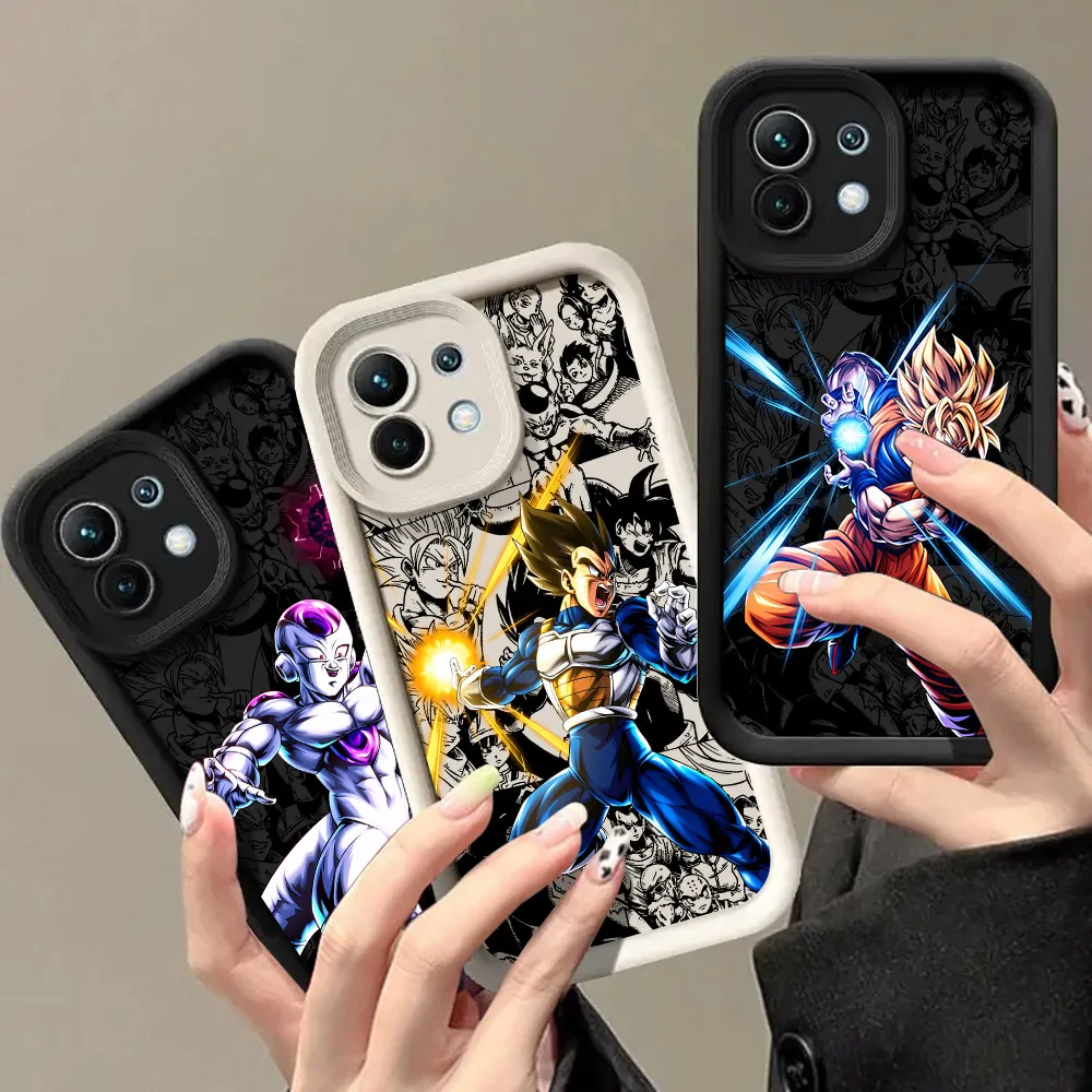 Hot Gokus Vegetas Dragons Balls Phone Case for Samsung S26 S25 S24 S23 S22 S21 S20 F06 M16 Note 20 FE Plus Ultra 4G 5G TPU Cover