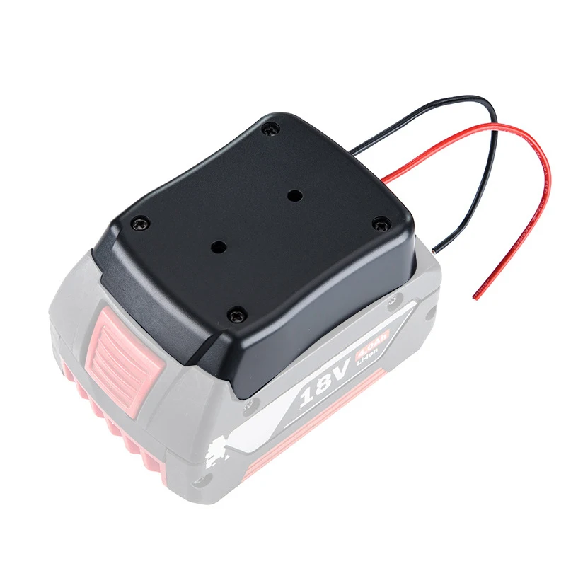 Imagem -03 - Adaptador de Bateria de Lítio para Bosch 18v Li-ion Bateria Rodas de Energia Adaptador Conector Doca 14 Fios Awg para Bosch Bat609 Bat618g