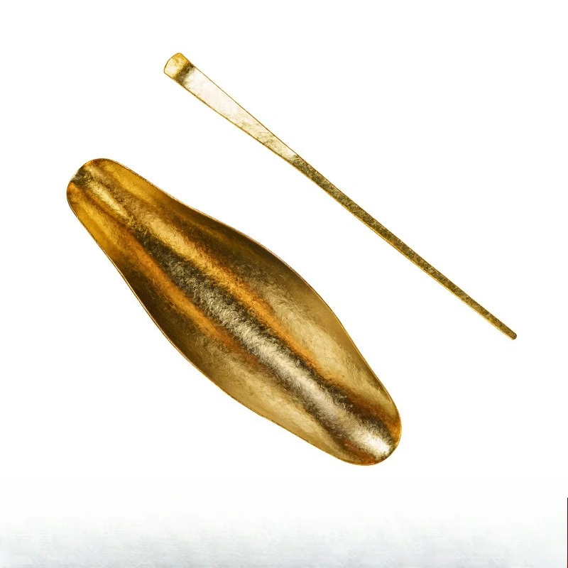 

Tea dial full titanium teaspoon lotus leaf lotus petal teaspoon tea awakening set
