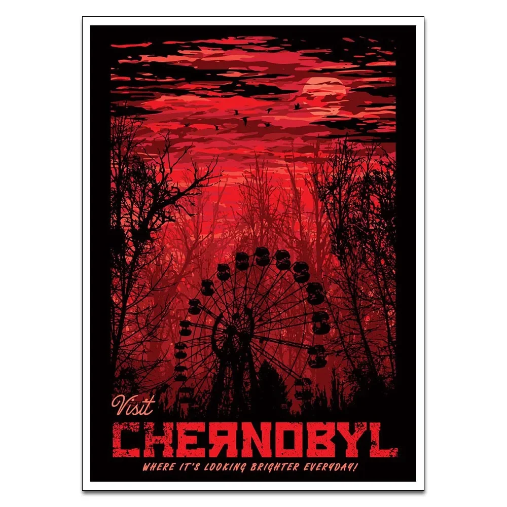 

Visit Chernobyl ,Art Picture Print Silk Poster ,Home Wall Decor