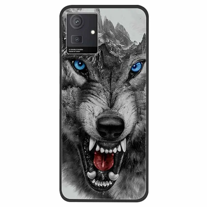 For Cubot Note 50 Case Animals TPU Soft Silicone Cover Phone Cases for Cubot Note50 Shell Shockproof Protector Wolf Cool Para