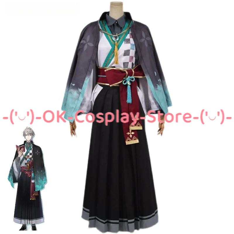 

Yutuber VTuber Kaida Haru Cosplay Costumes Fancy Japanese Kimono Party Suit Halloween Carnival Uniforms Custom Made