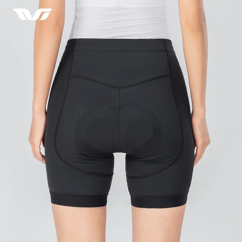 ROCKBROS TVI Series Cycling Shorts Padded Pad Summer Shockproof MTB Road Bicycle Short Tights High Elasticity Pants Women