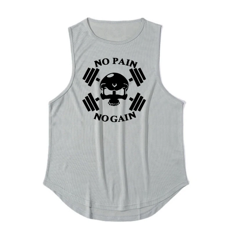 Tank Tops Gyms Beast Athletic Men Bodybuilding Vest Quick Dry Singlet Fitness Shirts