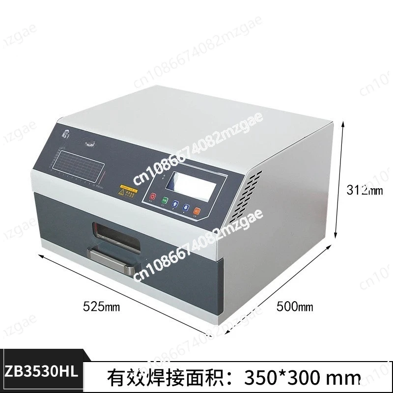 

ZB3530HL-350x300MM Desktop High Performance Precision Lead-Free Reflux Furnace Spot Welder 2400 W Infrared SMT Soldering Machine