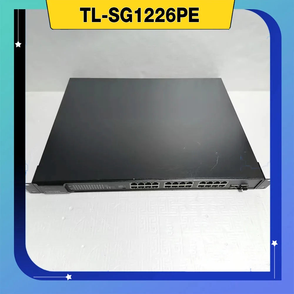 

TL-SG1226PE 24-портовый полный гигабитный коммутатор Ethernet POE