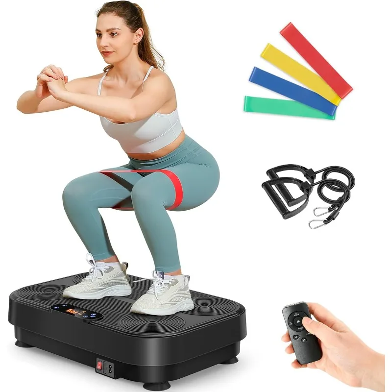

Dripex Vibration Plate Exercise Machine, Power Vibrating Plate for Lymphatic Drainage Weight Loss