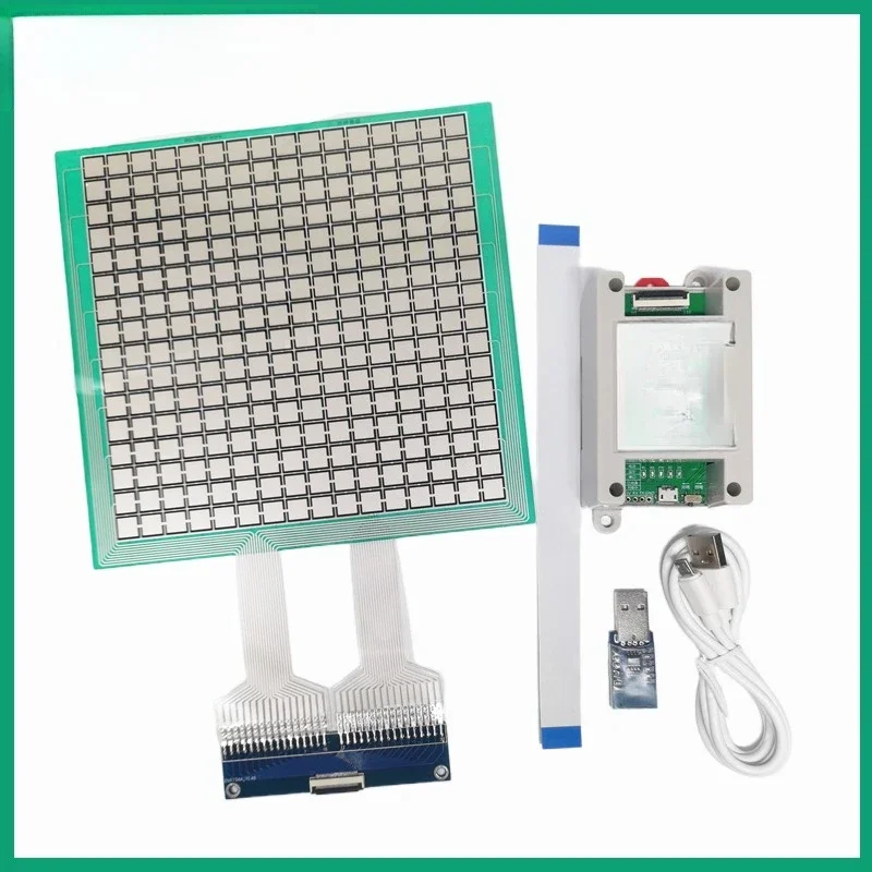Distributed flexible pressure sensor, multi-point induction force-sensitive sitting posture detection