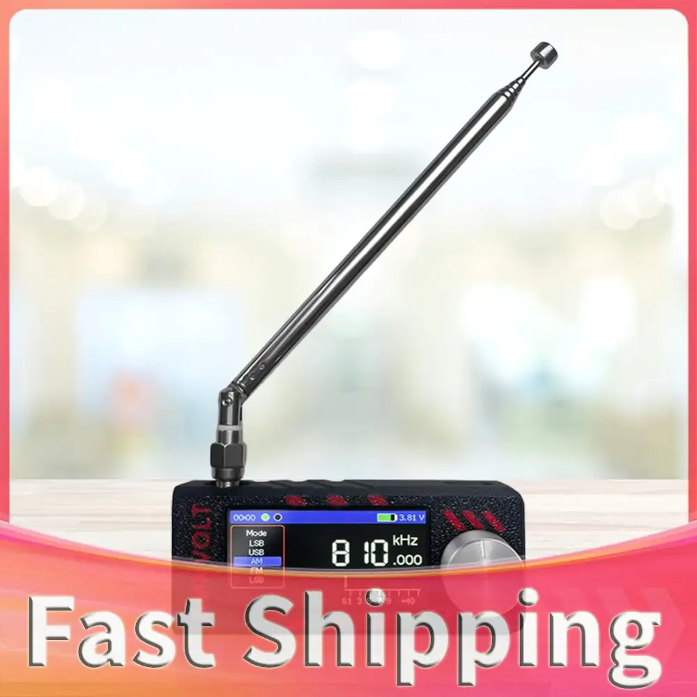 

SI4732 0.5-108mhz LSB USB AM FM FM/AM Radio 1.9inch IPS Screen Mini Pocket Radio Portable Radio All Band Radio Receiver