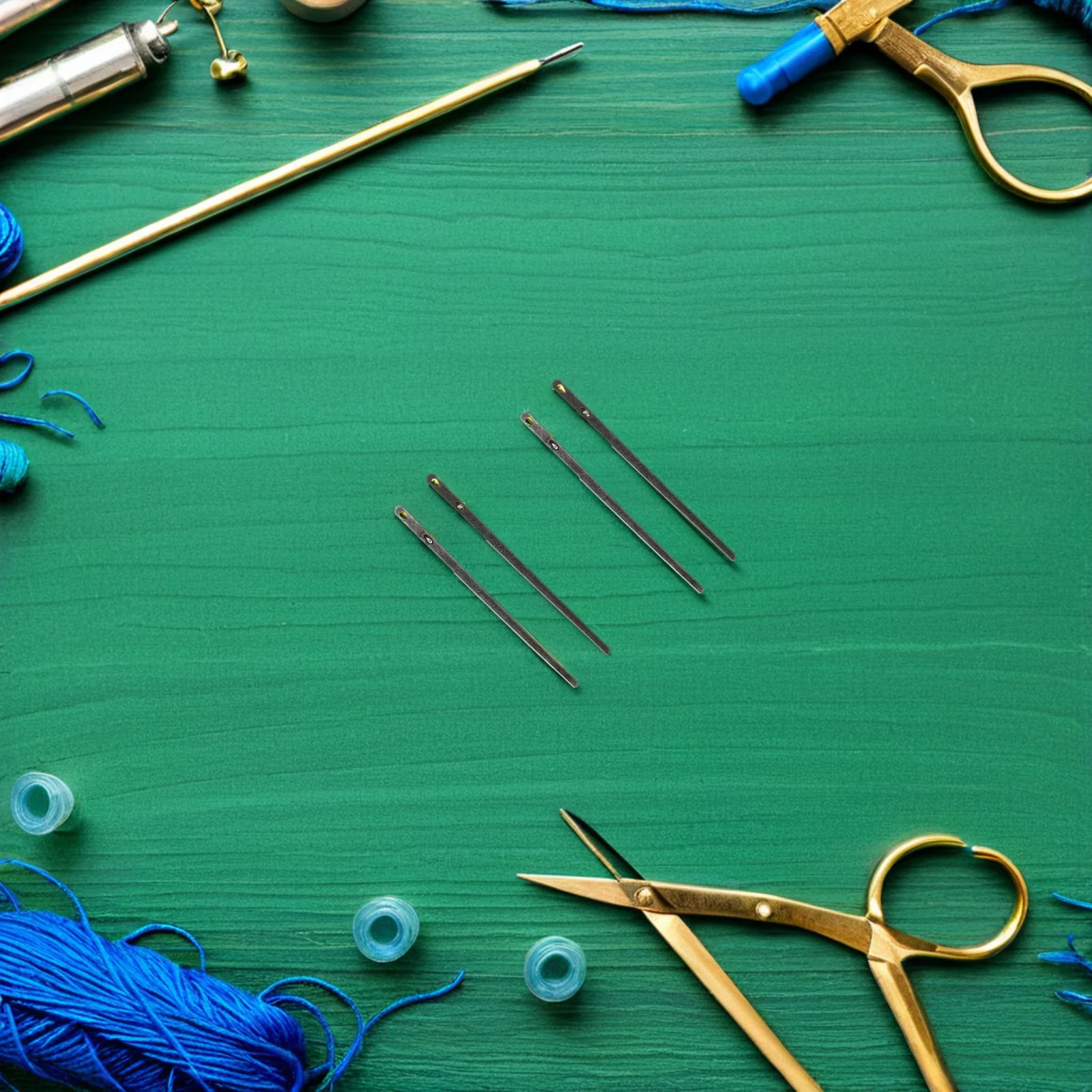 

6Pcs Leatherworking Sewing Tools Lacing Needles for Manual Lacing Projects High Performance Needles for Rope