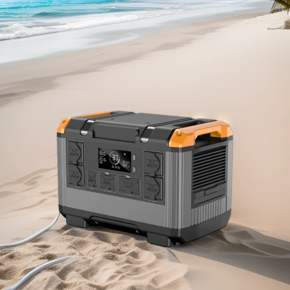 2400W Power Station Solar Generator 230V/110V EU Plug Ternary Polymer Lithium Battery Portable Power Station