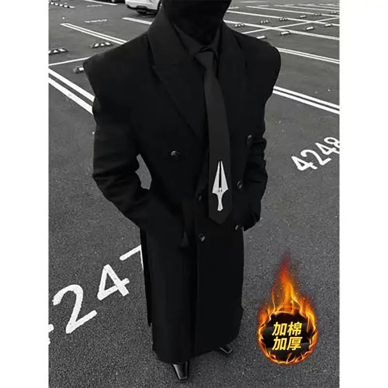 

Мужское пальто из шерстяной смеси, тонкое, легкое, полупрозрачное, из тюля, сетки, фатина, газа, полупрозрачной ткани