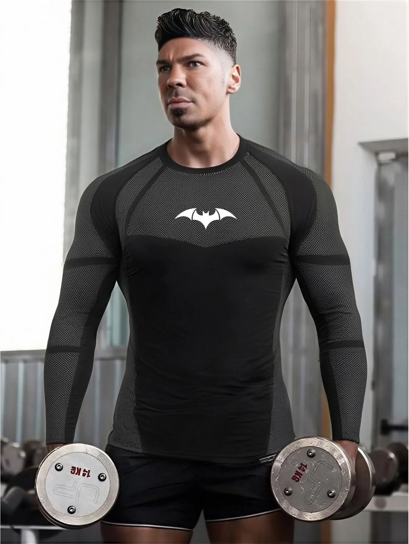 Men Compression T-shirt Long Sleeves Sport Tees Gym Fitness Sweatshirt Male Jogging Tracksuit Homme Athletic Shirt Tops