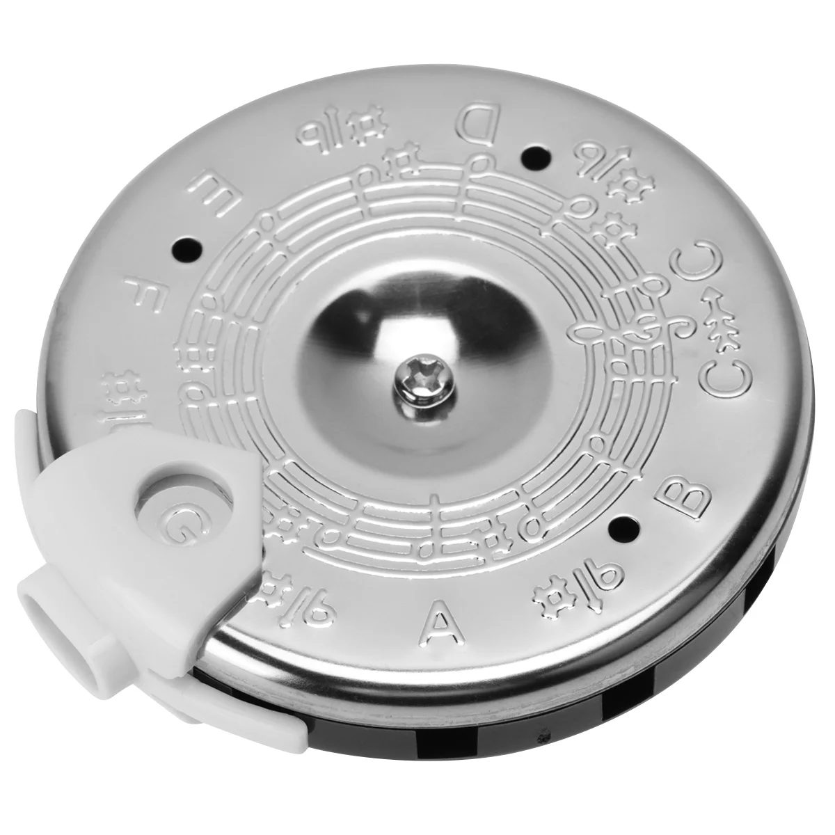 قطعة موالف الأنابيب الملعب 13 لهجة الغيتار 13 لهجة موالف الغيتار الكمان باس C-الفضة أداة عزف موسيقى ضبط أداة