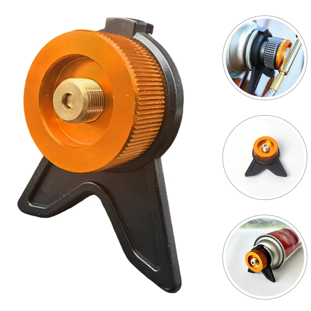 

1pcs Gas Stove Converter Head For Flat Gas Stoves Propane Tank Adapter Camping Furnace Connector Outdoor Camping Supply Tool