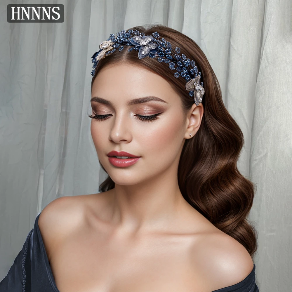 

TOPQUEEN Vintage Bridal Wedding Headbands Handmade Exquisite Butterflies Elegant Ladies Banquet Party Hair Accessories YXA208