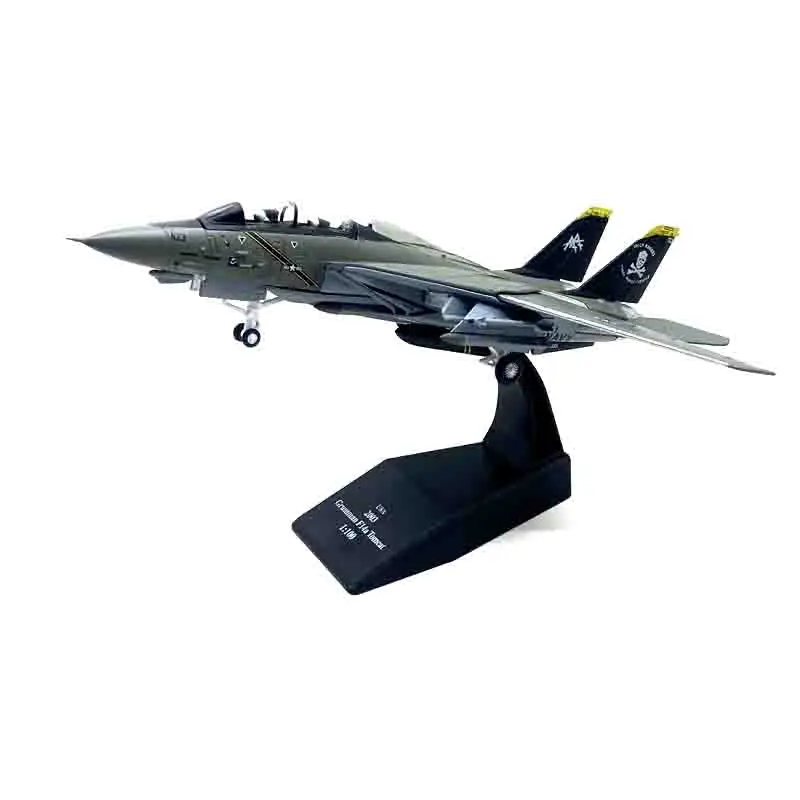 

1:100 Diecast Model Toy F-14 Super Flanker Jet Fighter Aircraft Alloy Fighter Model Collectible Model Airplane Toy Festival Gift