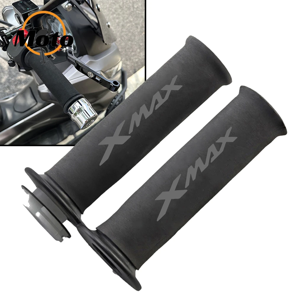 New XMAX For YAMAHA XMAX 300 250 400 125 Xmax300 Xmax250 XMAX400 Xmax125 Motorcycle Accessories Heat Grip Cover Non-slip Rubber