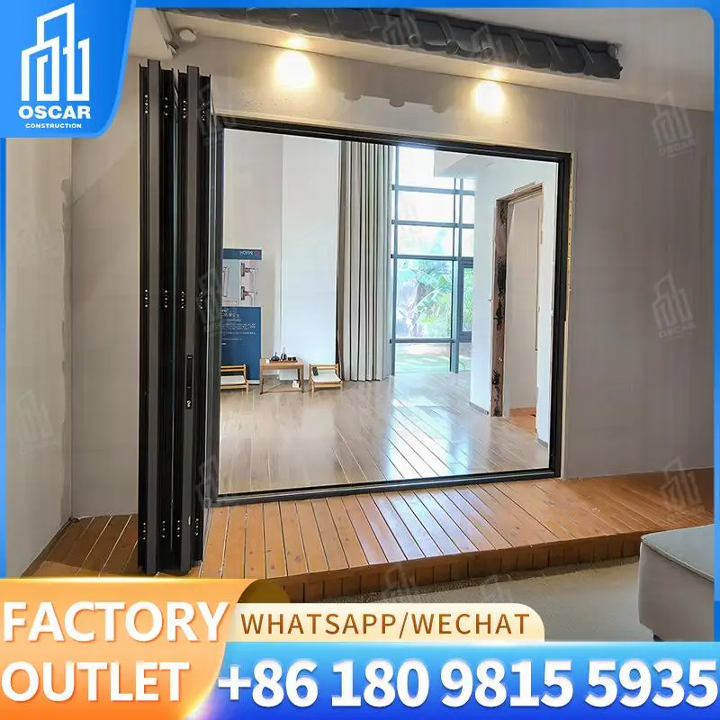 

Customizable Factorymade Multi Panel Bifold Door for European Commercial Spaces Creative Solution Bifold Door