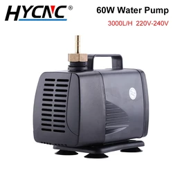 60W 3.0M Multifunctional Submersible Water Pump 3000L/H Aquarium Water Pump 220V-240V For CNC Router Engraving Spindle Motor