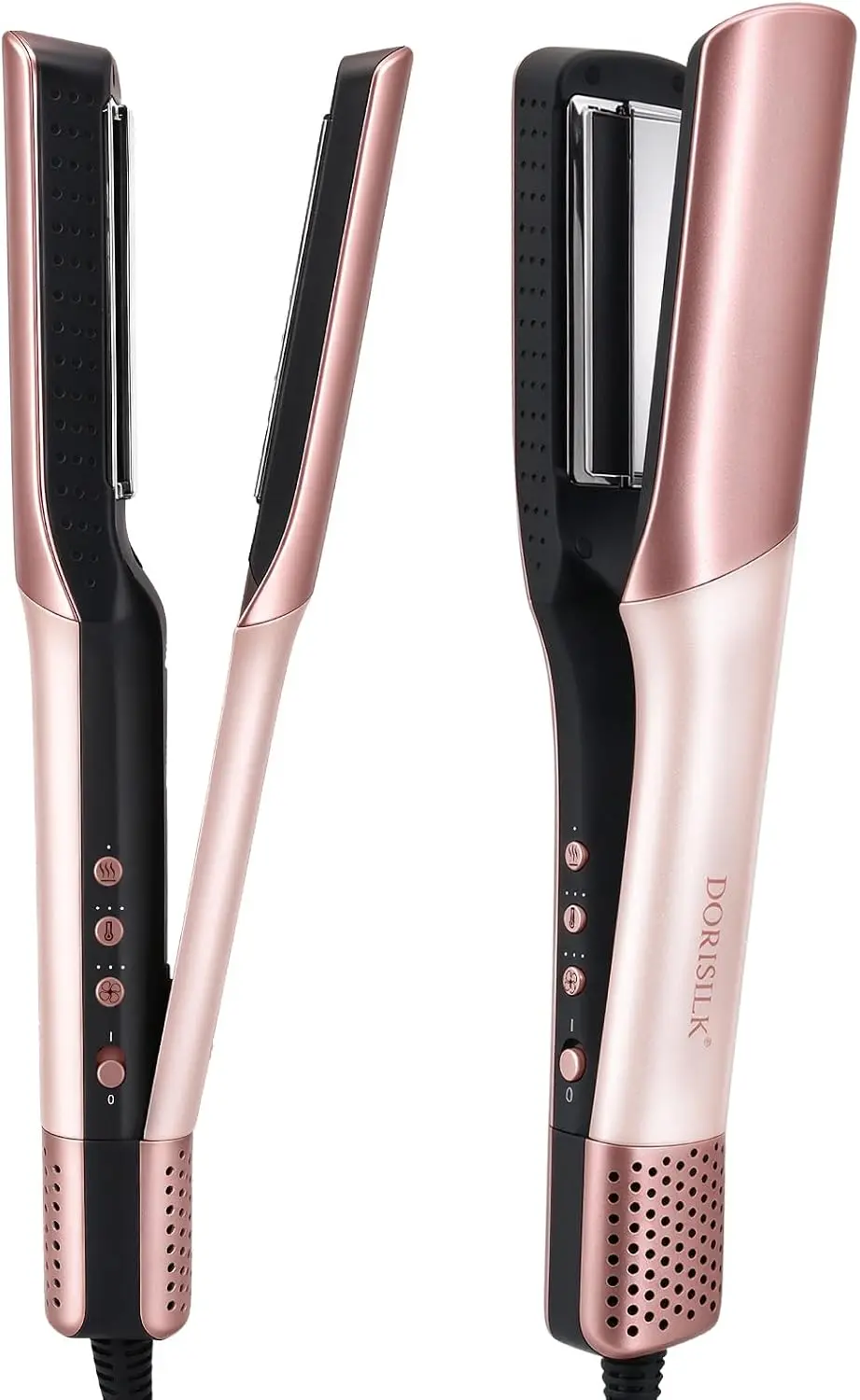 Hot Air Hair Straightener and Blow Dryer, Wet-to-Dry Hair Styling Tool