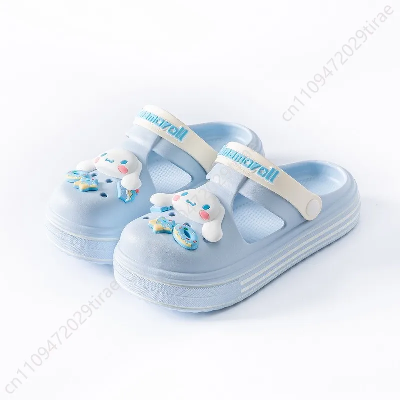 Sanrio Slippers Home Slippers Hello Kitty Kuromi My Melody Cinnamoroll Pompompurin Men Women Beach Pool Sandals Summer Slipper view 5