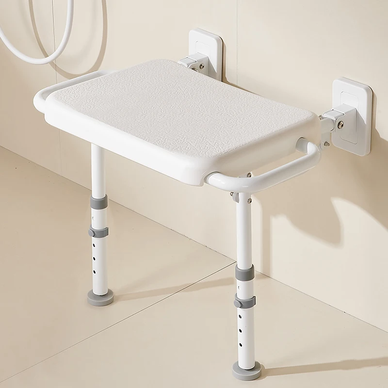 

Folding Shower Bathroom Chairs Floor White Design Footrest Bathroom Chairs Ergonomic Small Articulos Para El Hogar Furniture