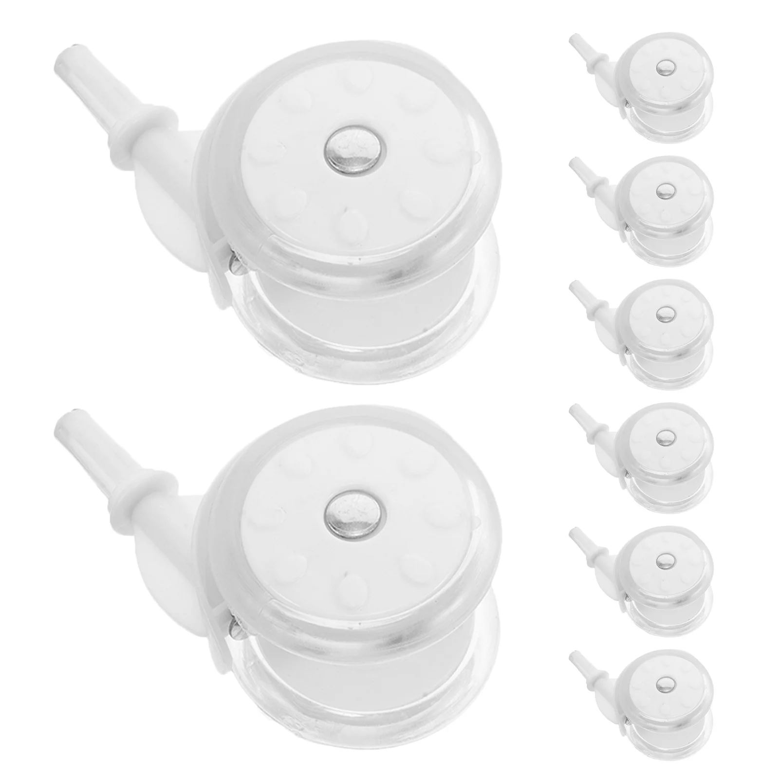 

8pcs Baby Walker Wheels Replacement Universal Stroller Wheel Accessories Plastic Caster Wheels For Infant Carriage Easy