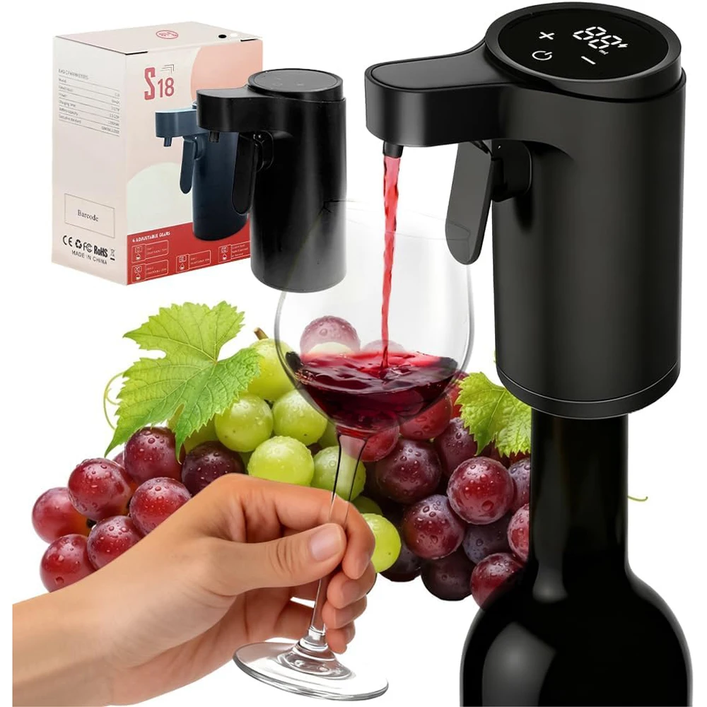 Electric Wine Decanter & Smart Liquor Dispenser Smart Quantitative Alcohol Dispenser Professional High End Whiskey Pump Dispense