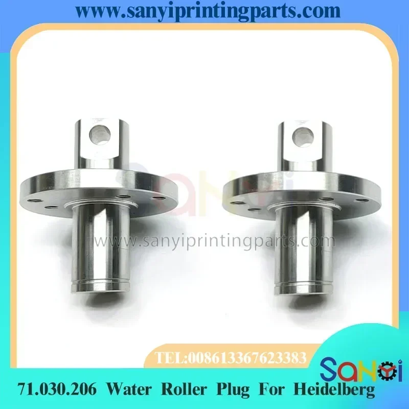 Heidelberg CD102 SM102 ปลั๊กลูกกลิ้งน้ําสแตนเลส 71.030.206 สําหรับชิ้นส่วนเครื่องจักรการพิมพ์